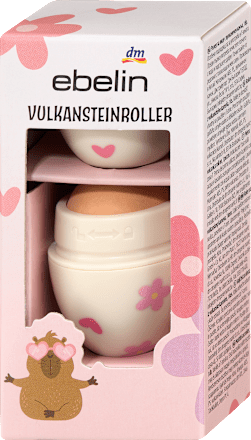 Vulkansteinroller Don't worry be cappy, 1 St ebelin