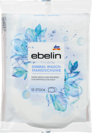 Waschhandschuhe Einmal, 12 St
