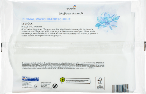 Waschhandschuhe Einmal, 12 St