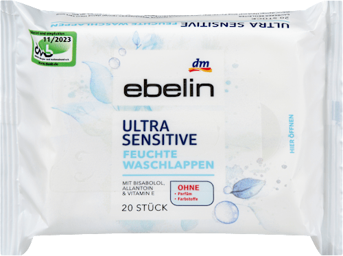 Waschlappen Ultra sensitive, 20 St