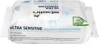 Ultra gevoelige washandjes, 20 stuks