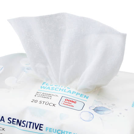 Waschlappen Ultra sensitive, 20 St