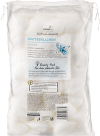 Wattenbolletjes, 100 stuks