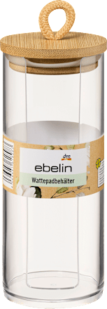 Wattepadbehälter transparent, 1 St