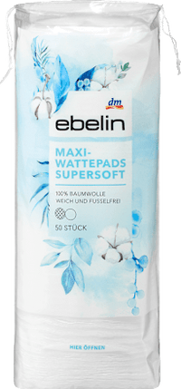 Wattepads Maxi supersoft, 50 St