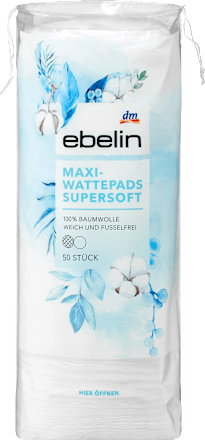 Wattepads Maxi supersoft, 50 St