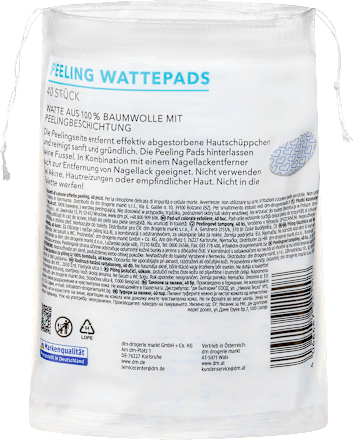 Wattepads Peeling Herzen, 40 St