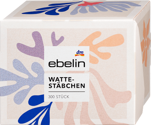 Wattestäbchen Motiv-Box, 300 St