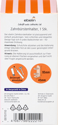 Tandenborstelhouder My happy place, 1 stuk