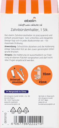 Tandenborstelhouder My happy place, 1 stuk