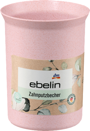 Zahnputzbecher rosa, Reisegröße, 1 St