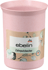 Zahnputzbecher rosa, Reisegröße, 1 St