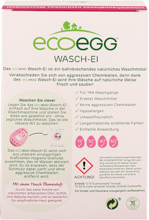 Waschei mit Blumenduft, 144 Wl Ecoegg