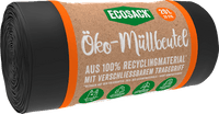 Eco-afvalzakken 20 l met draagbeugel, 20 stuks