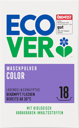 Colorwaschmittel Pulver, 18 Wl ECOVER