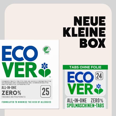 All-in-One Zero vaatwastabletten, 24 tabletten