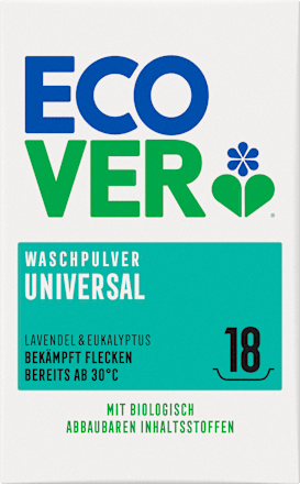 Vollwaschmittel Pulver Universal, 18 Wl ECOVER