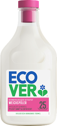 Weichspüler Apfelblüte & Mandel 25WL, 750 ml ECOVER