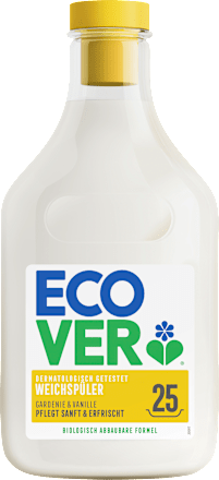 Weichspüler Gardenie & Vanille, 25WL, 750 ml ECOVER