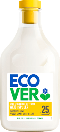 Weichspüler Gardenie & Vanille, 25WL, 750 ml ECOVER