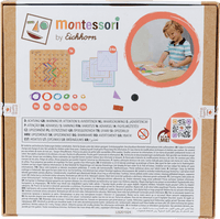 Geometriebrett Montessori, 1 St