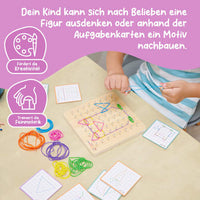 Geometriebrett Montessori, 1 St