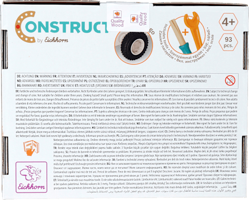 Holzspielzeug Construct Lokomotive, 1 St