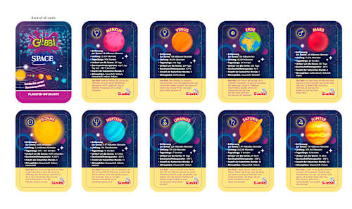 Kinder Badezusatz Glibbi Space Set 9tlg, 1 St Eichhorn
