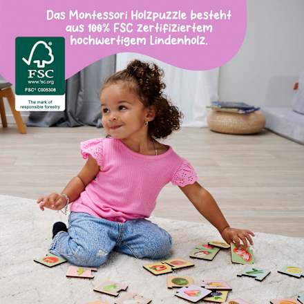 Puzzle Montessori, 1 St