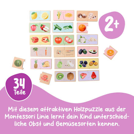 Puzzle Montessori, 1 St