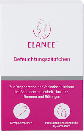 Hydraterende zetpillen, 10 stuks