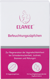 Hydraterende zetpillen, 10 stuks