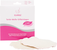 Stilleinlagen Seide-Wolle 2-lagig, 2 St