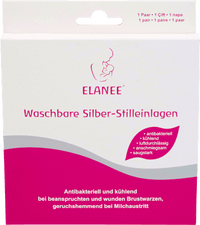 Stilleinlagen Silber waschbar, 2 St