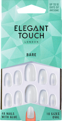 Kunstnagels Kaal Ovaal, 48 stuks