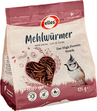 Vogelvoer strooivoer meelwormen, 125 g