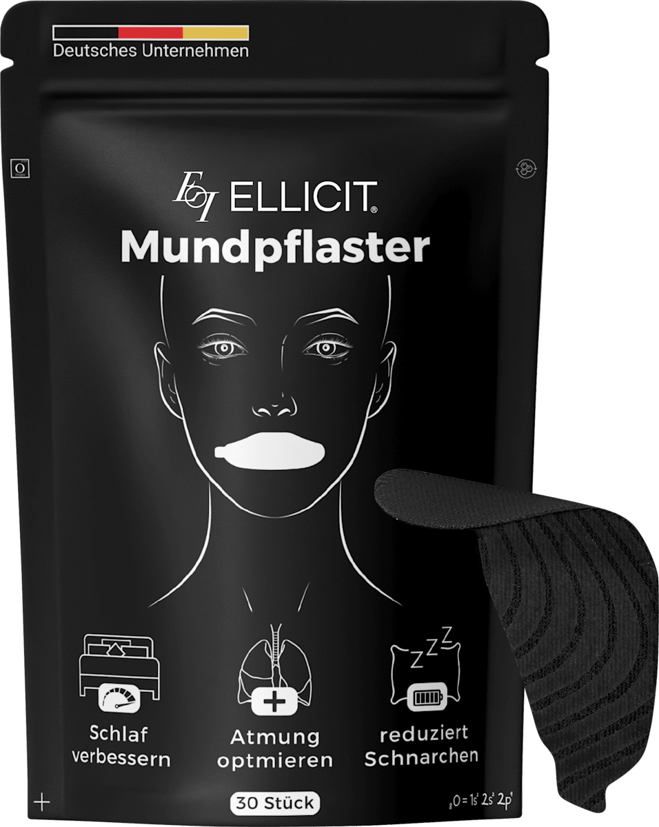 ELLICIT Patch buccal noir, 30 pcs