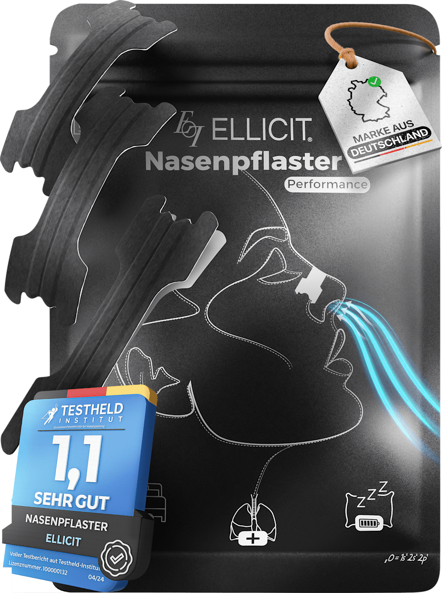 ELLICIT Nasenpflaster schwarz, 30 St