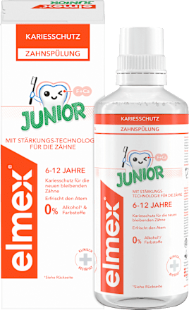 Mundspülung Kariesschutz Junior, 6-12 Jahren, 400 ml