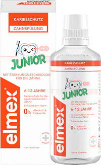 Mundspülung Kariesschutz Junior, 6-12 Jahren, 400 ml
