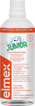 Mundspülung Kariesschutz Junior, 6-12 Jahren, 400 ml