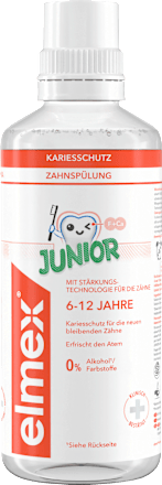 Mundspülung Kariesschutz Junior, 6-12 Jahren, 400 ml