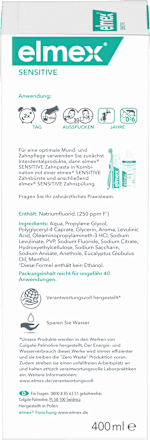 Gevoelige mondspoeling, 400 ml