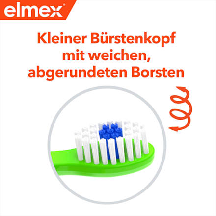 Zahnbürste Kinder, 2-6 Jahren, 2 St