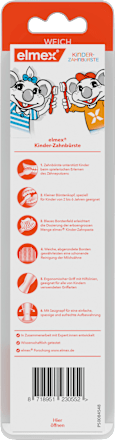 Zahnbürste Kinder, 2-6 Jahren, 2 St
