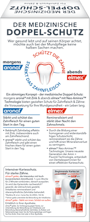 Tandpasta aronal &amp; elmex mondhygiëneset (2 x 75 ml), 150 ml