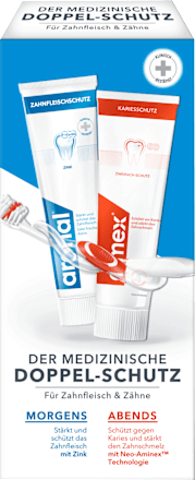 Tandpasta aronal &amp; elmex mondhygiëneset (2 x 75 ml), 150 ml