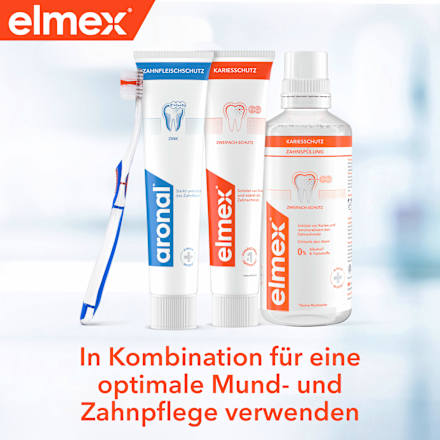 Zahnpasta aronal & elmex Mundhygiene-Set (2 x 75 ml), 150 ml