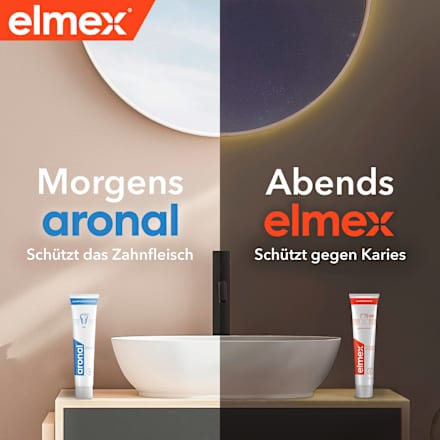 Zahnpasta aronal & elmex Mundhygiene-Set (2 x 75 ml), 150 ml