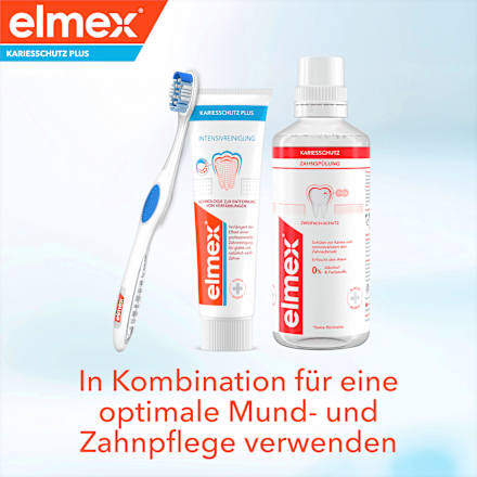 Zahnpasta Kariesschutz Plus, Intensivreinigung, 50 ml